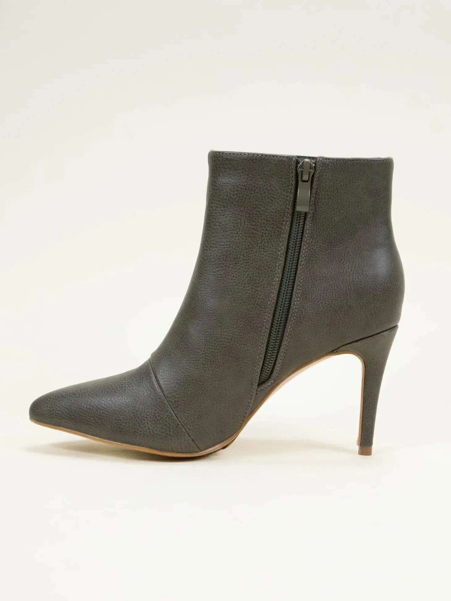 A Step Ahead Stiletto Booties