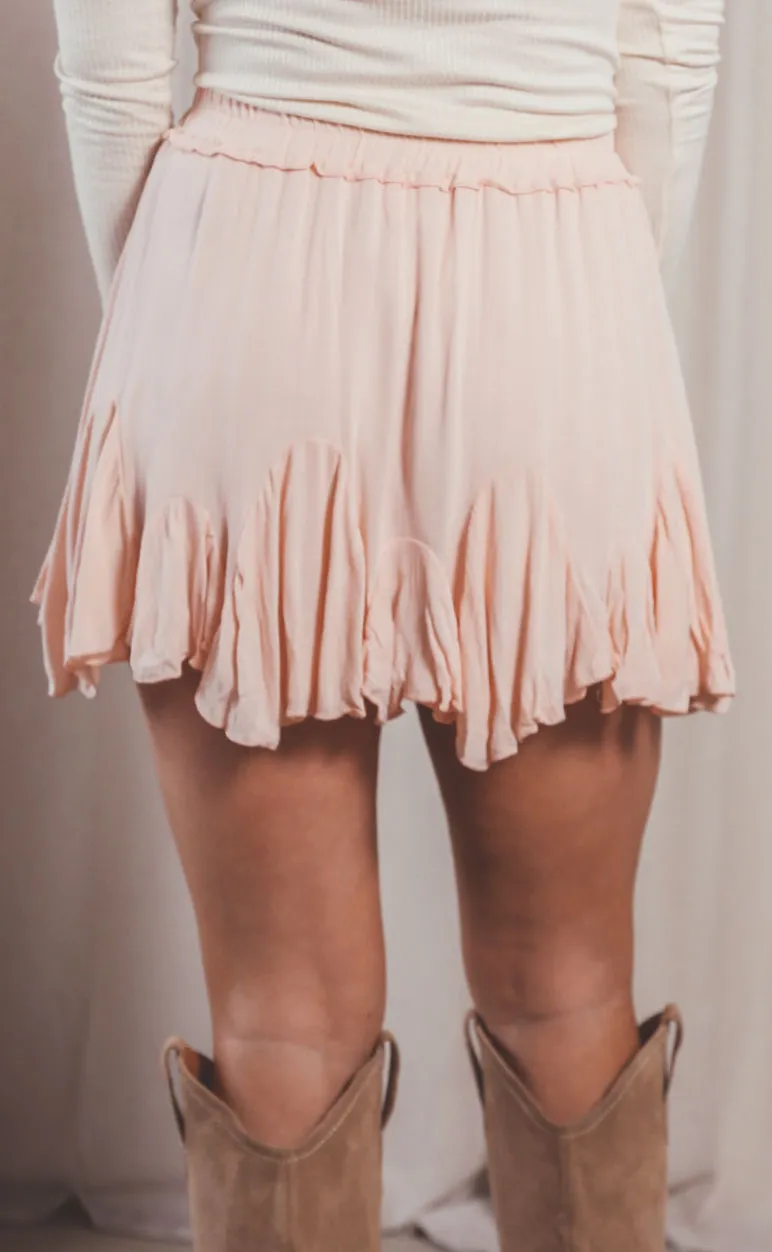 aced it skirt - pink