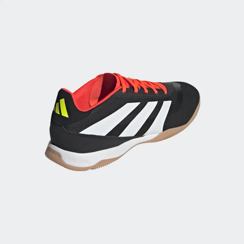 Adidas Predator League Indoor Football Shoes (Black/White/Solar Red)