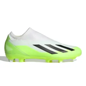 Adidas X Crazyfast.3 LL FG Football Boots (White/Black/Lucid Lemon)