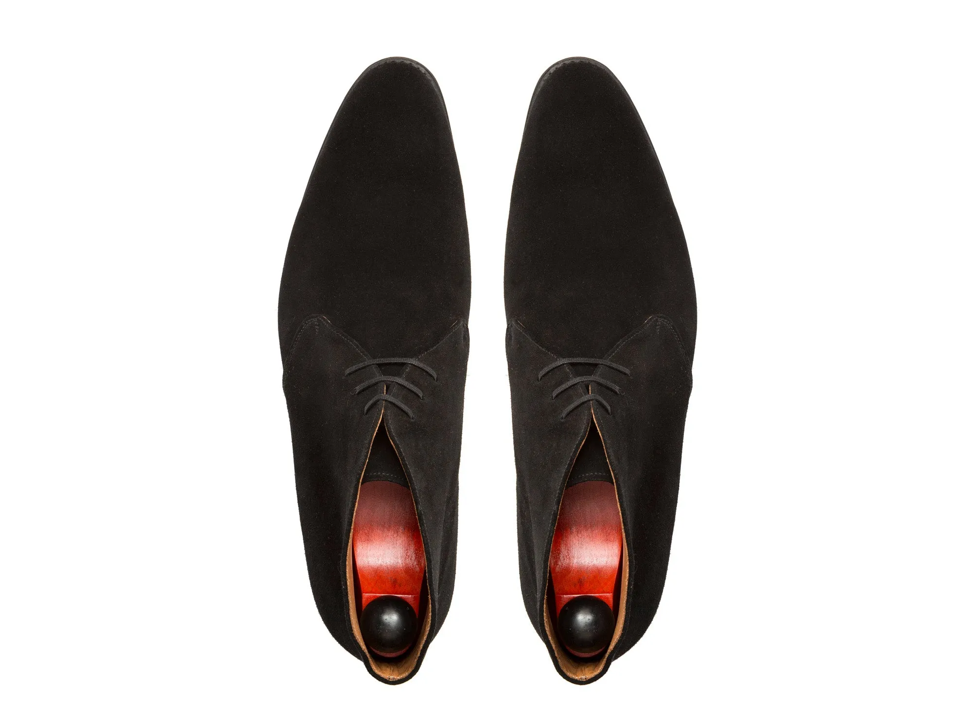 Ballard - MTO - Black Suede - NGT Last - Single Leather Sole