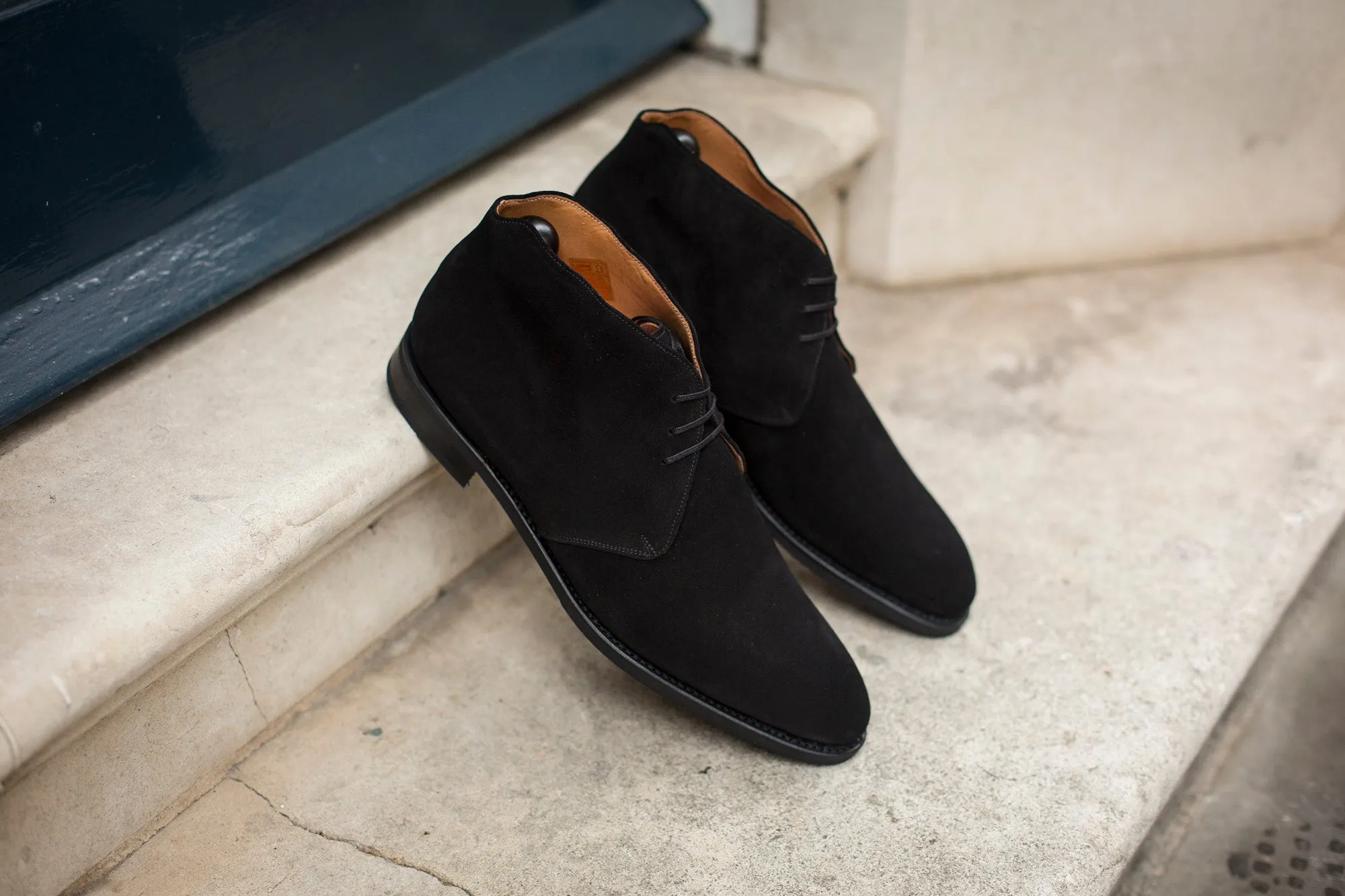 Ballard - MTO - Black Suede - NGT Last - Single Leather Sole