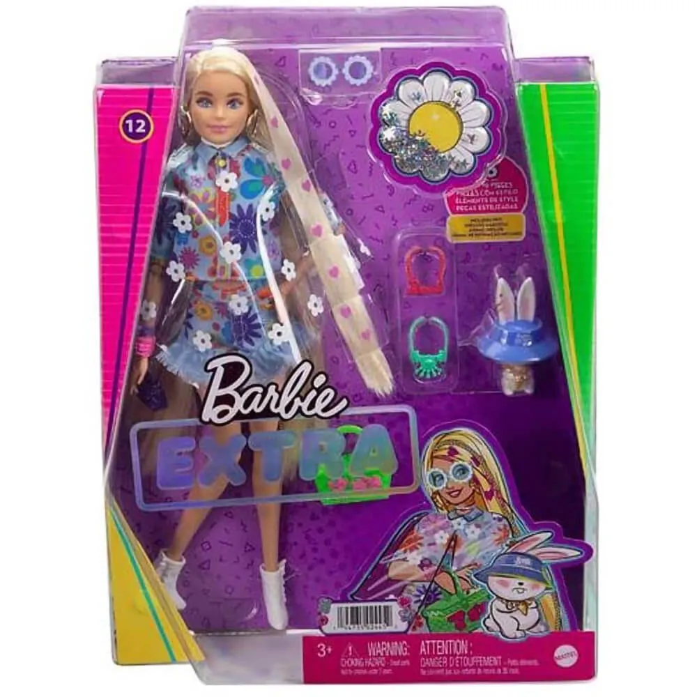 Barbie Extra Doll and Pet #12 Floral 2-Piece Outfit