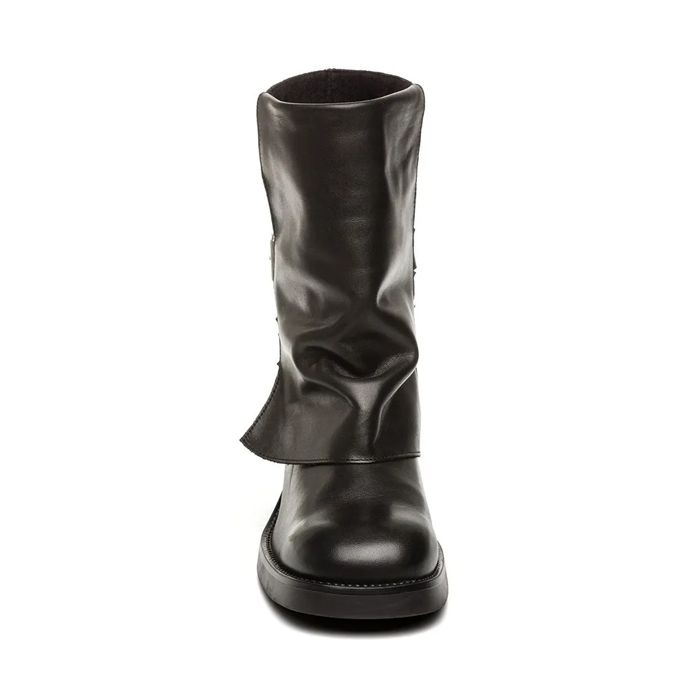 Bonfire Boots BLACK LEATHER