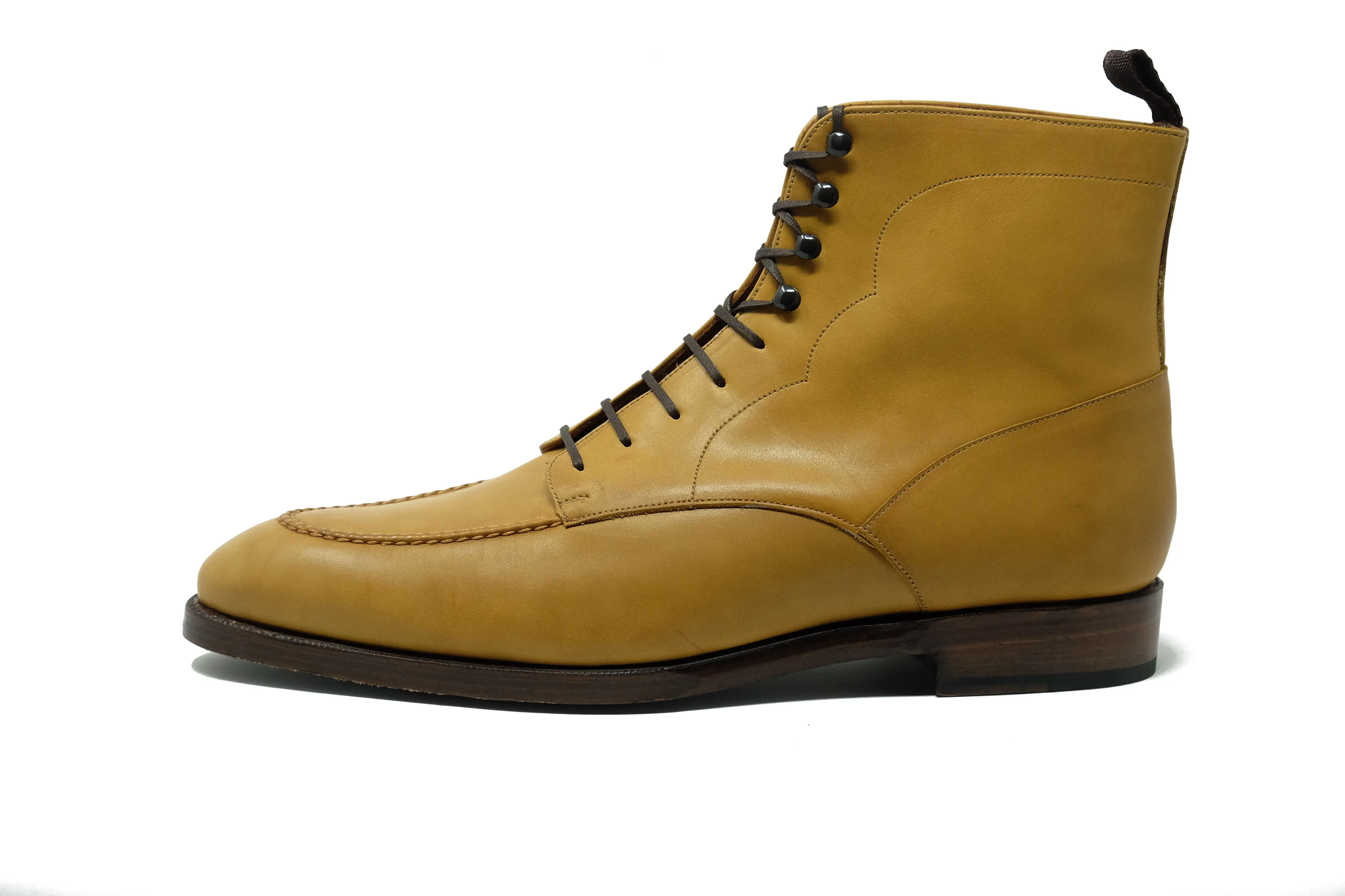 Bremerton - MTO - Unfinished Tan Calf - NGT Last - Double Leather Sole