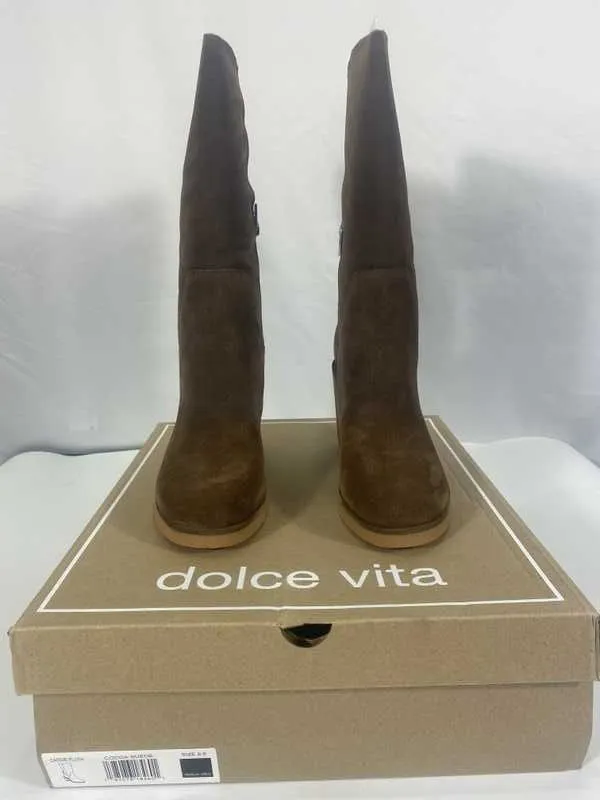 CADDIE PLUSH BOOTS COCOA SUEDE - re:vita