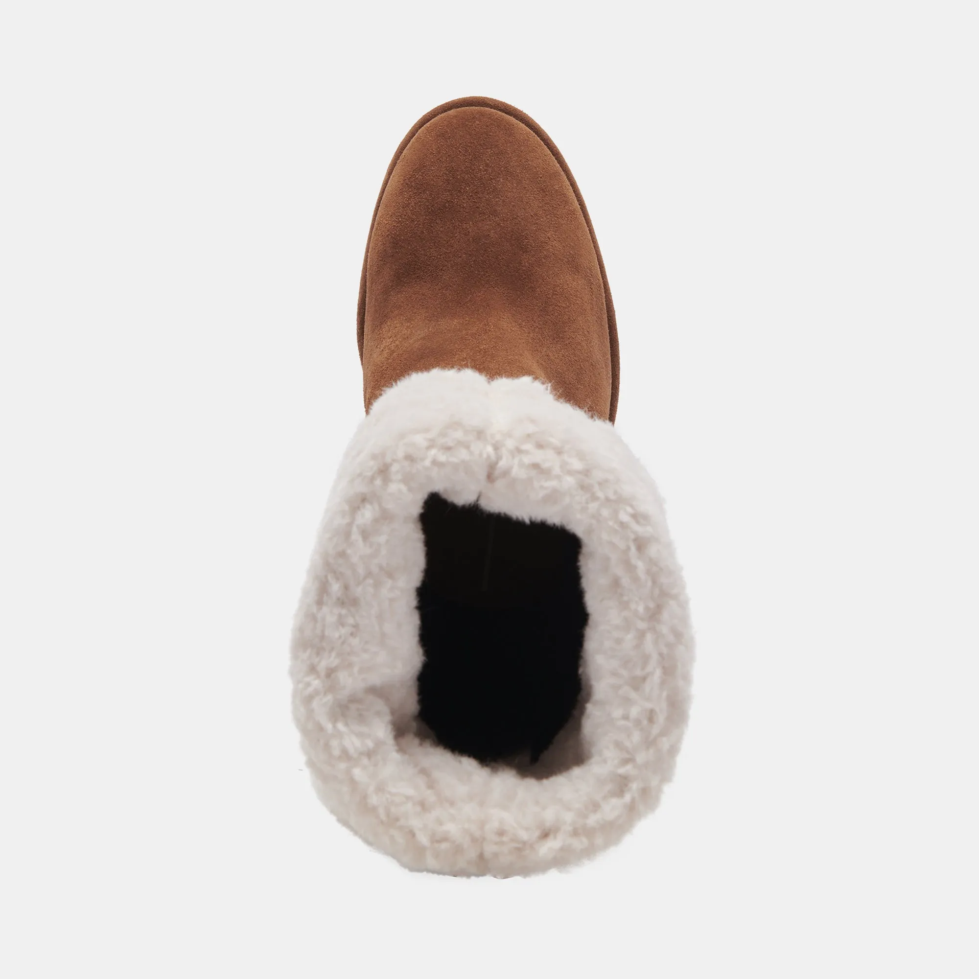 CADDIE PLUSH BOOTS COCOA SUEDE - re:vita