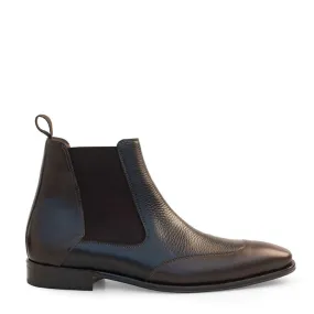 Cadence Leather Side Zip Chelsea Boot