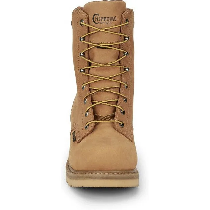 Chippewa Men's Northbound 8" WP 400G Insulated Work Boot -Wheat- NC2503