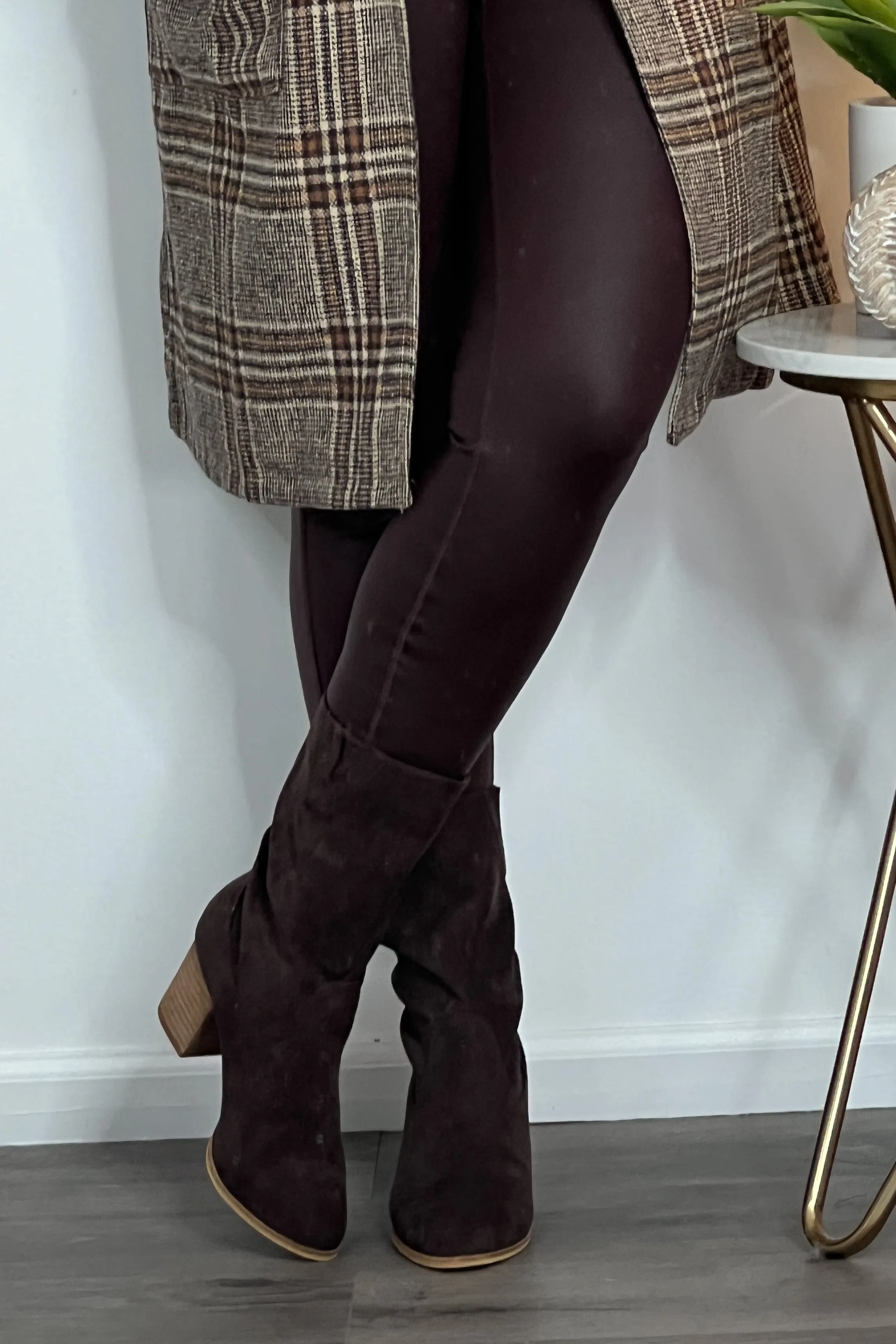 Corkys Wicked Calf High Boot : Chocolate