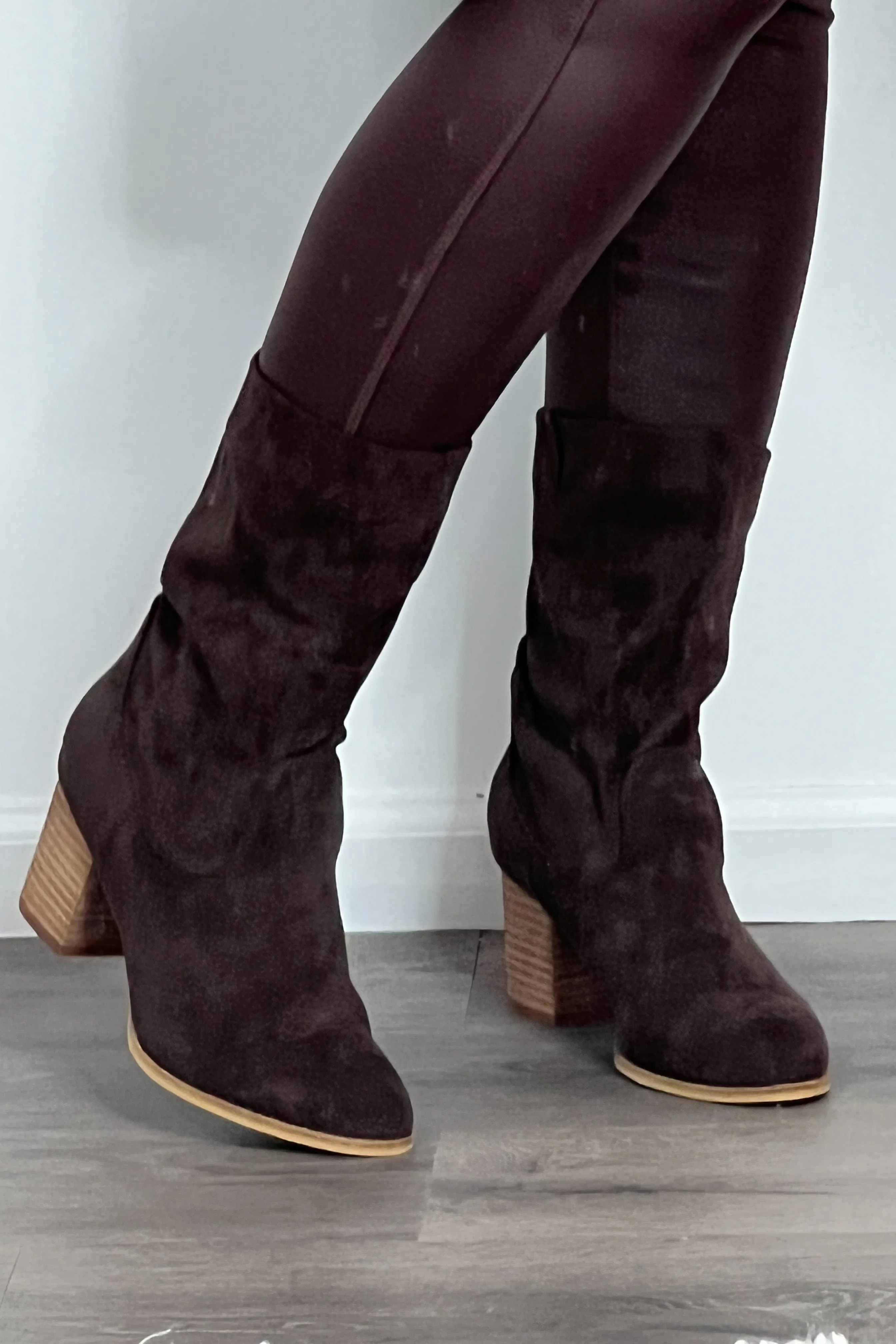 Corkys Wicked Calf High Boot : Chocolate