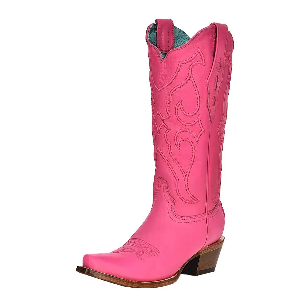 Corral Women's Embroidered Snip Toe Cowgirl Boots