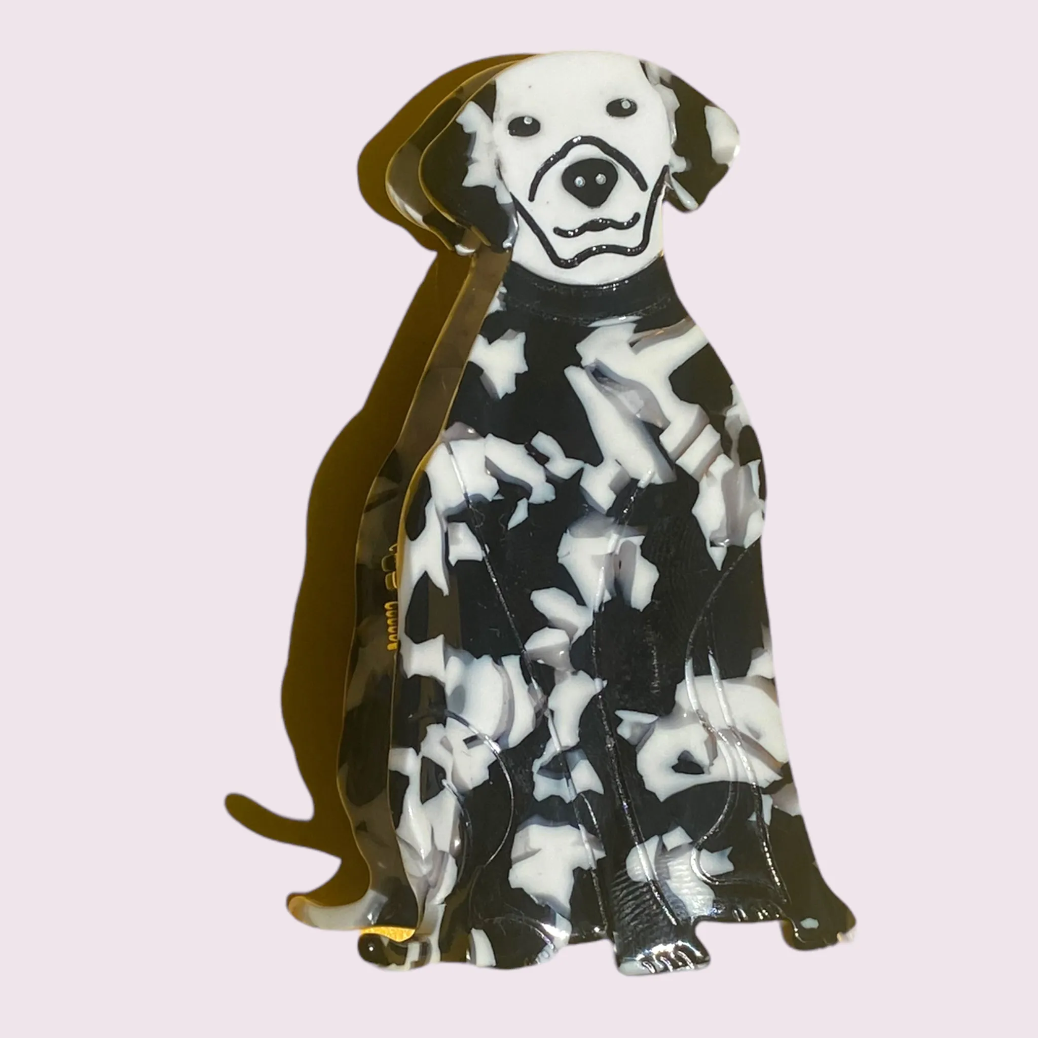 Dalmatian Dog Hair Clip