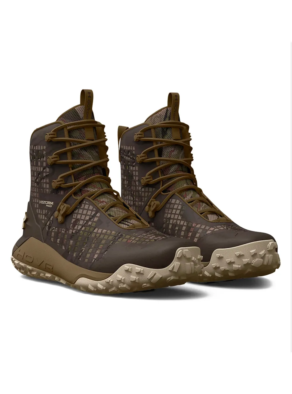 EXCLUSIVE - Under Armour HOVR Dawn Waterproof 2.0 Boots - Ridge Reaper Barren Camo