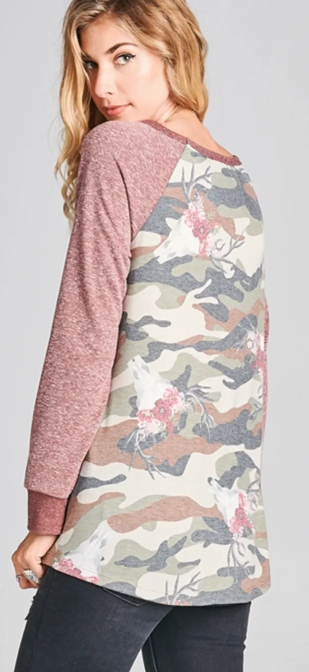 Floral Deer W/ Camo - SDT