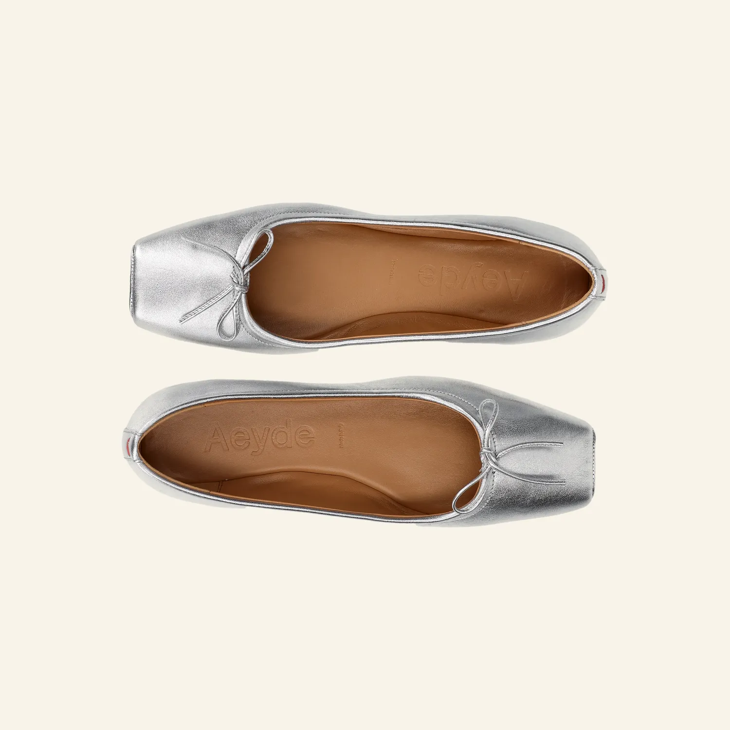 GABRIELLA | Laminated Nappa Leather Silver