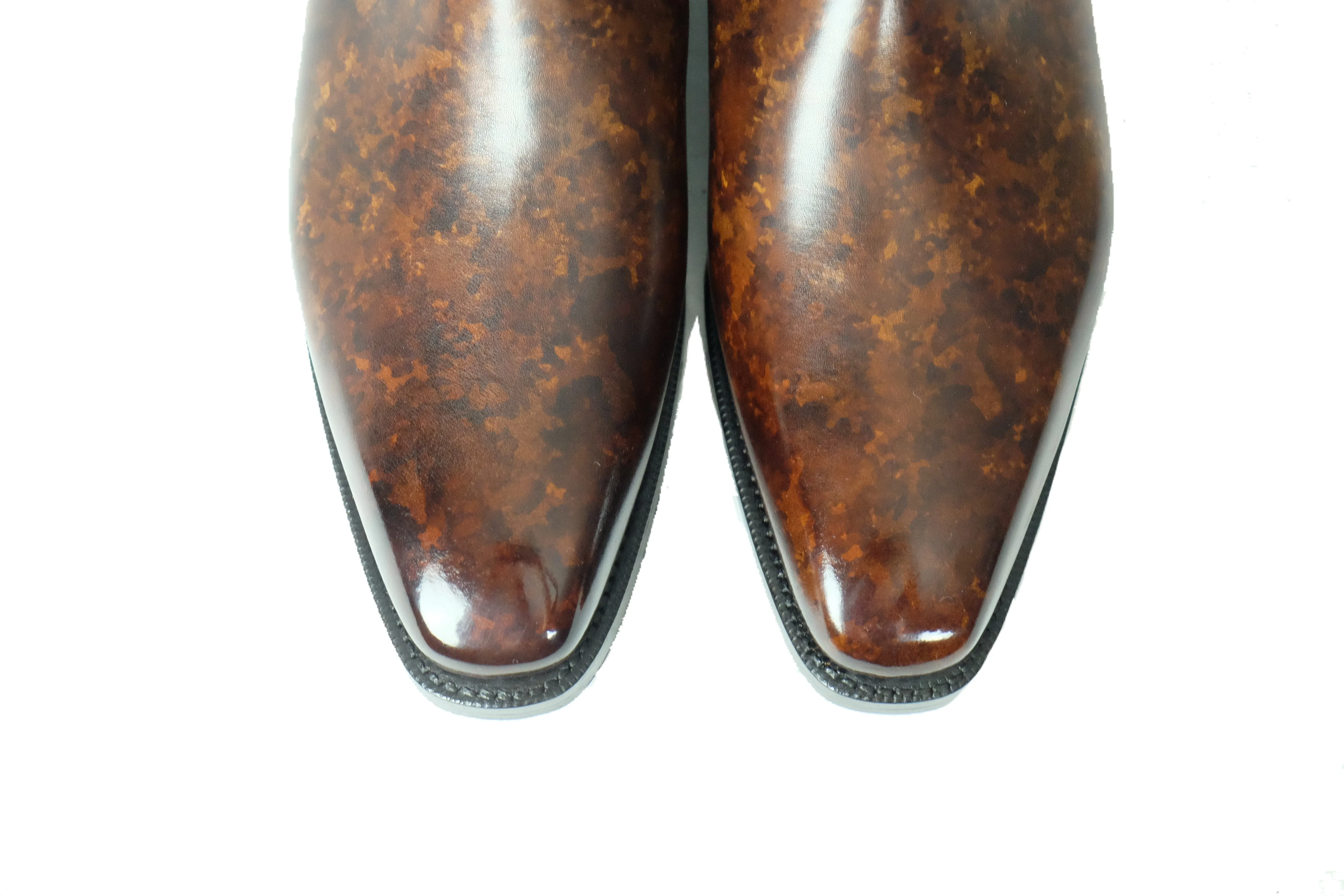 Genesee - MTO - Copper Marble Patina - MGF Last - Double Leather Sole