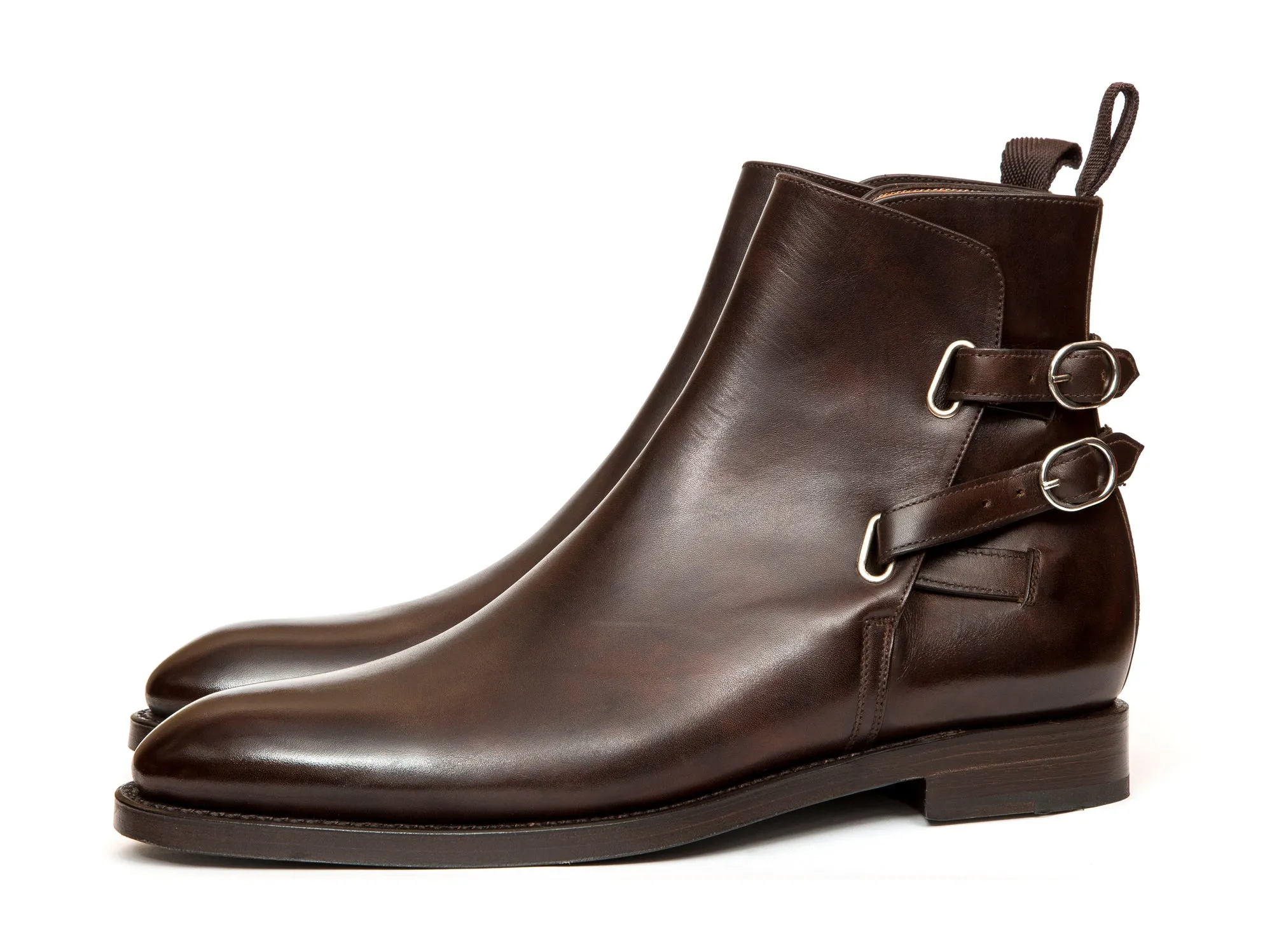 Genesee - MTO - Dark Brown Museum Calf - NGT Last - Double Leather Sole