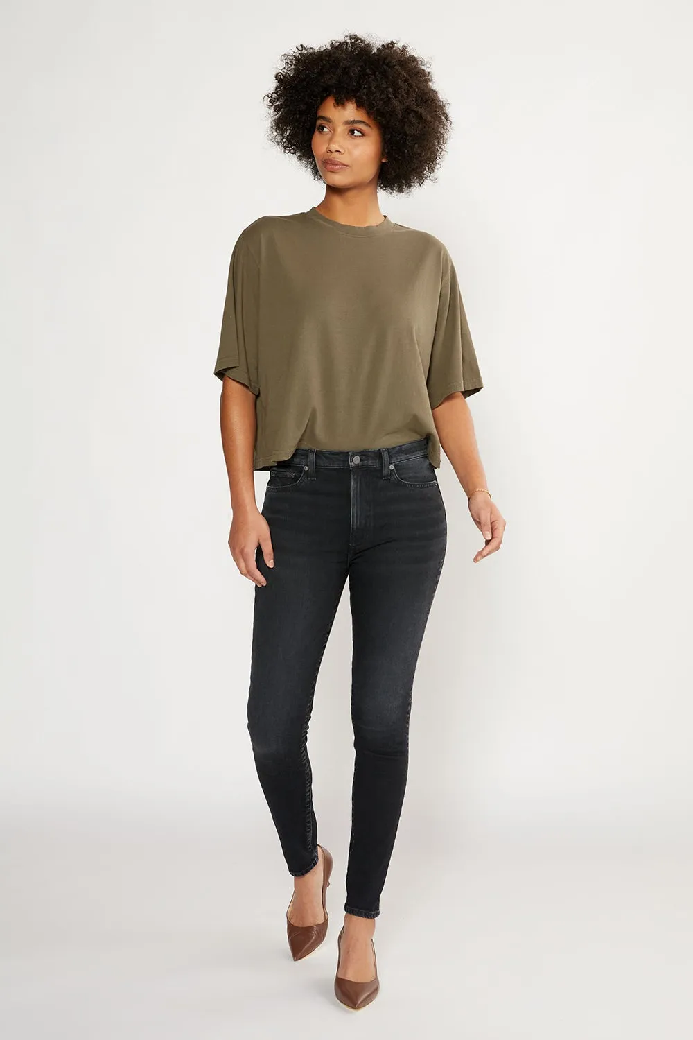 Giselle Mid Rise Skinny