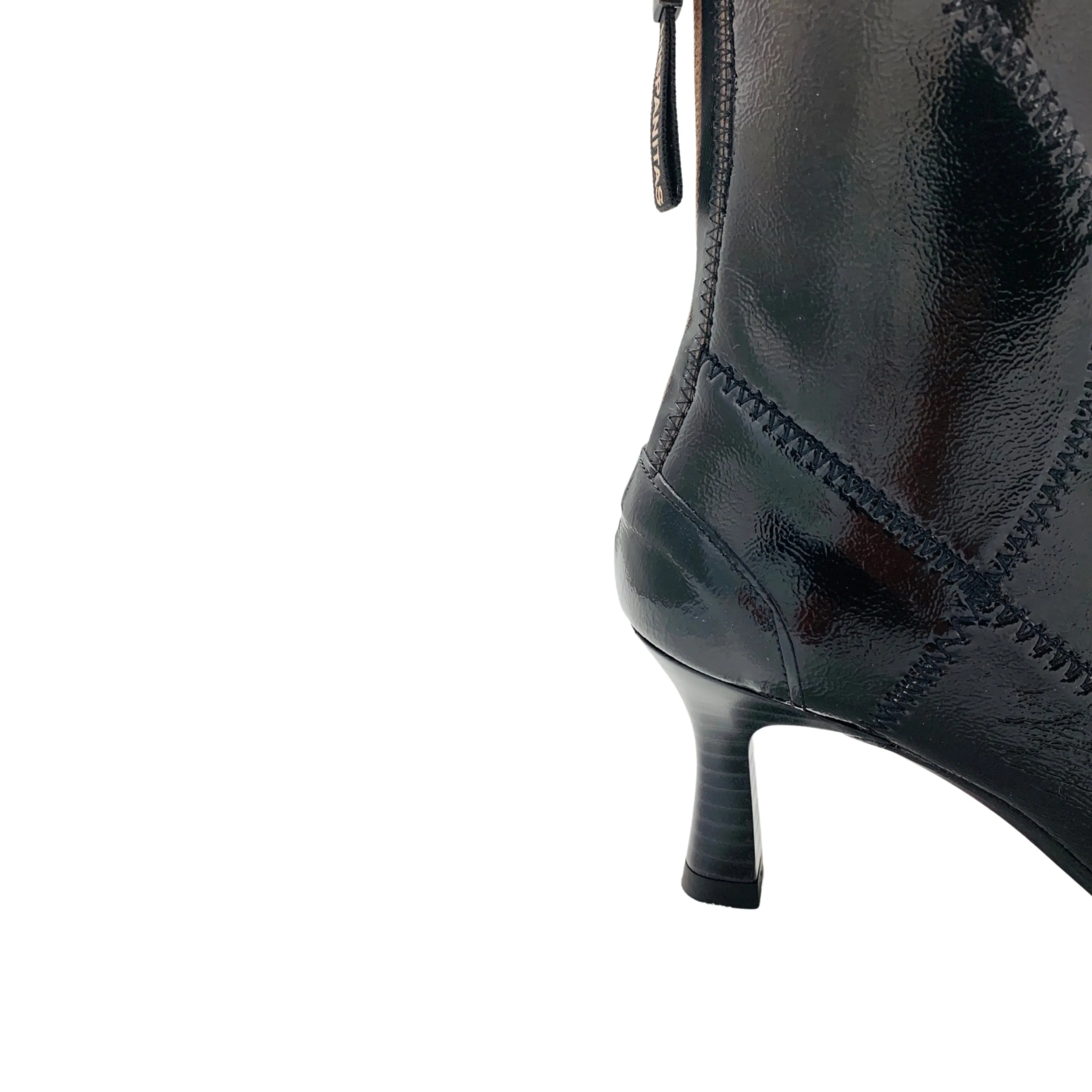 HI222245 Black Patent Bootie