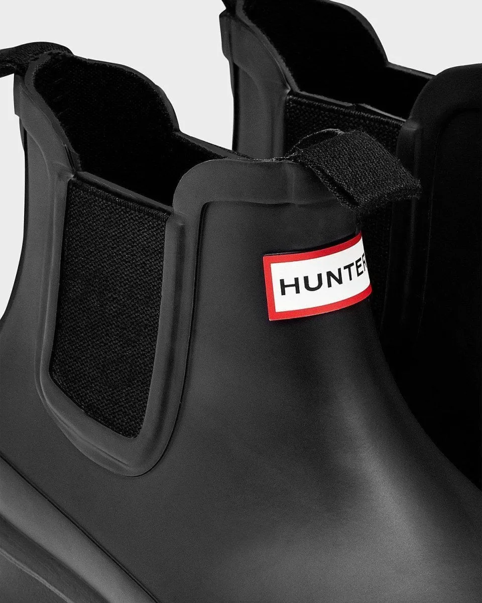 Hunter Original Kids Chelsea Boots Black