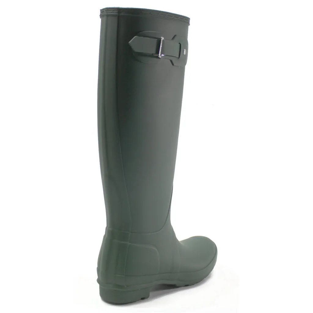 Hunter Original Tall Green Womens Rain Boots Wellies - S - UK 5