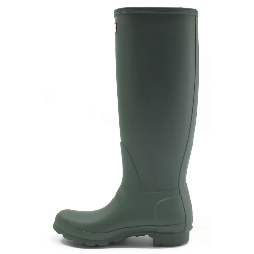 Hunter Original Tall Green Womens Rain Boots Wellies - S - UK 5