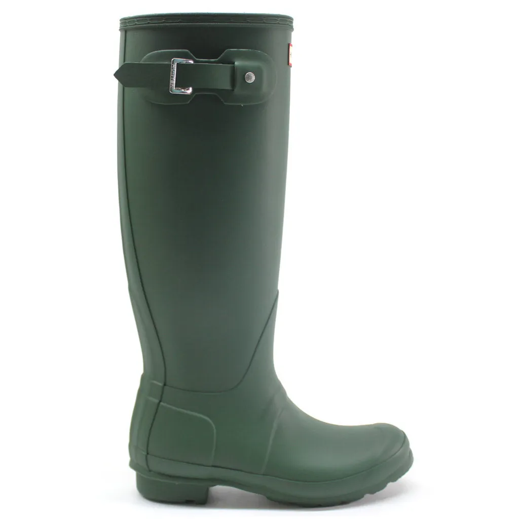 Hunter Original Tall Green Womens Rain Boots Wellies - S - UK 5