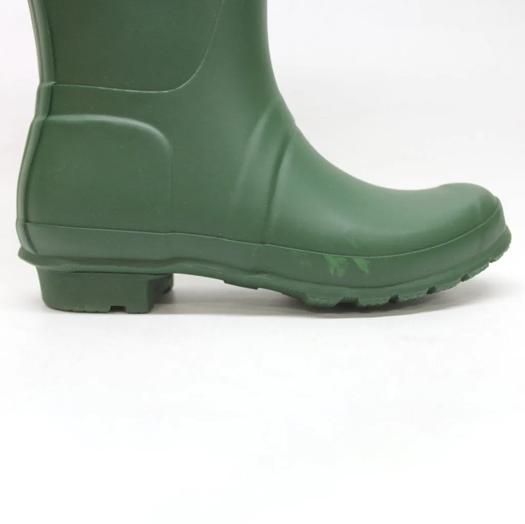 Hunter Original Tall Green Womens Rain Boots Wellies - S - UK 5