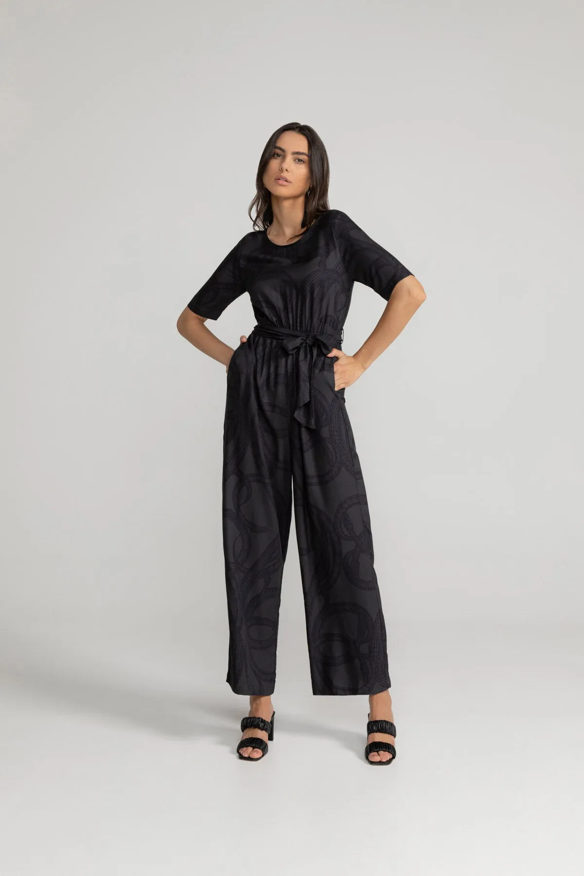 Jumpsuit STAINE HALFSLEEVE