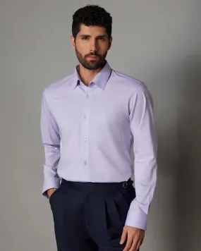 Lavender Herringbone Shirt