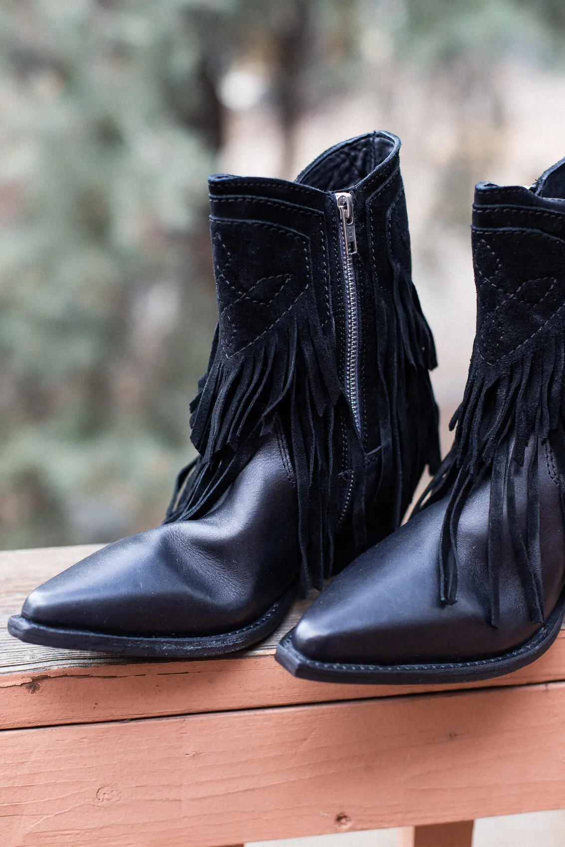 Lawless Fringe Western Boot