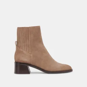 LINNY H2O BOOTS TRUFFLE SUEDE - re:vita