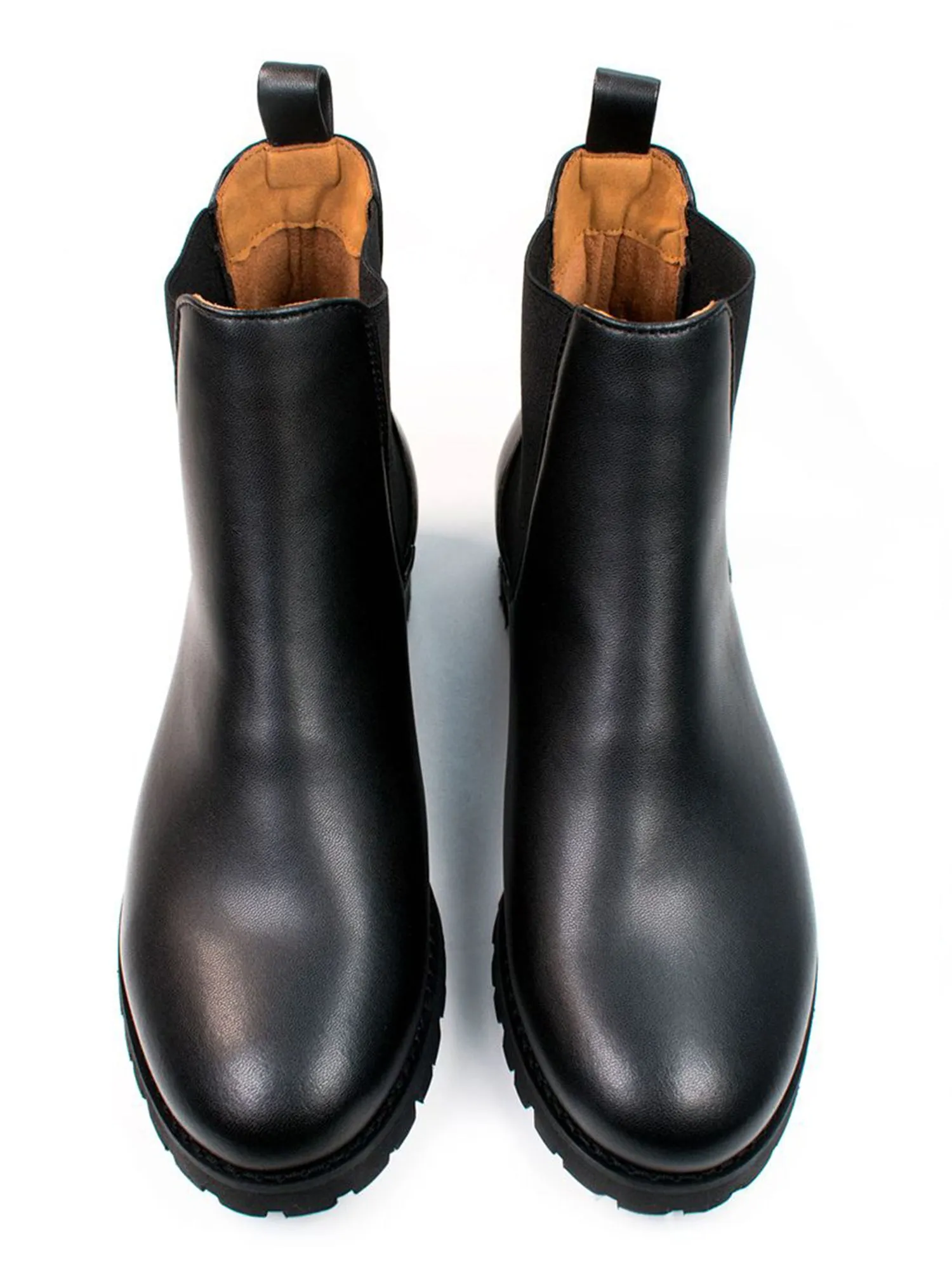 Luxe Deep Tread Chelsea Boots