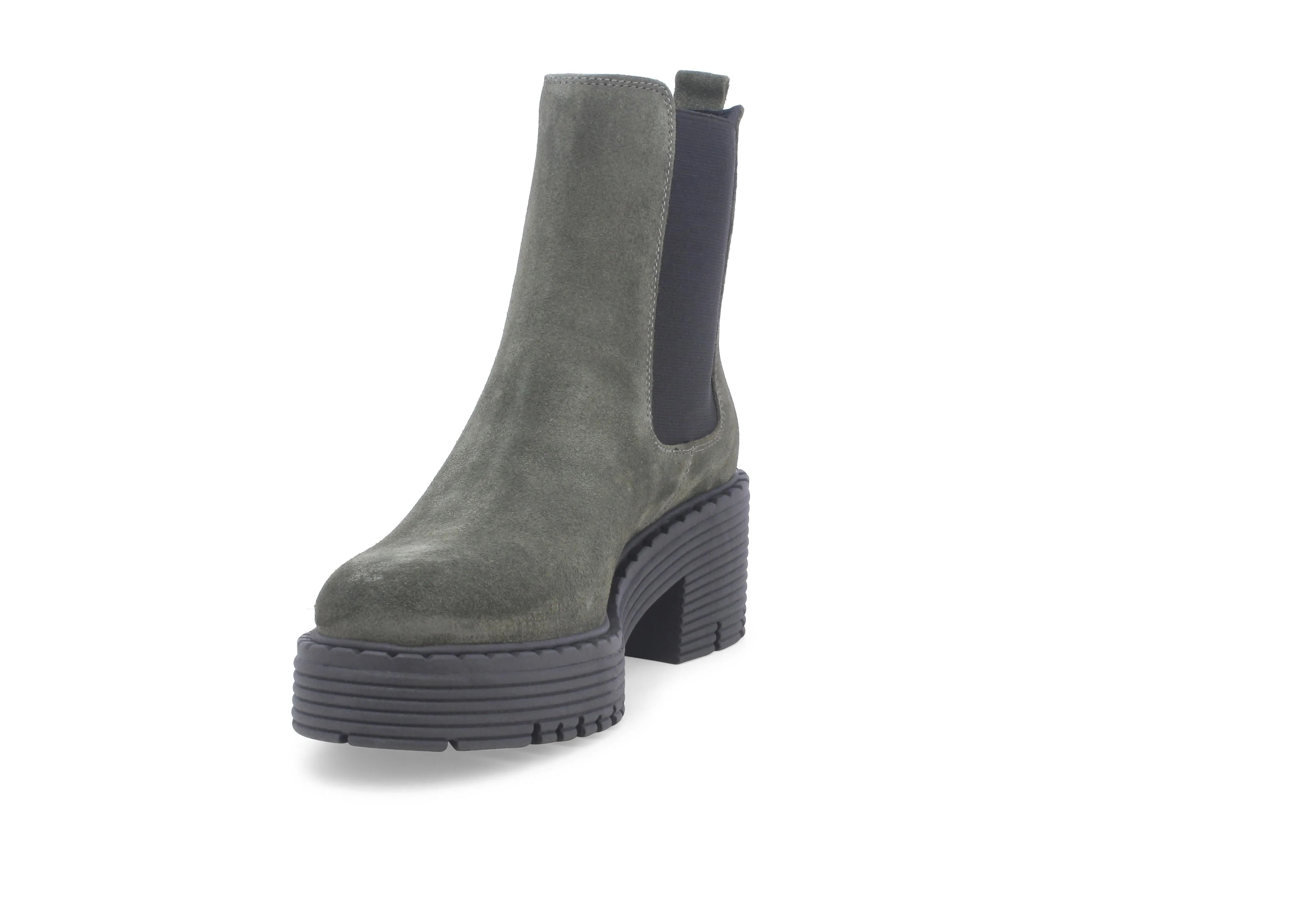 Melluso Stivaletti Invernali Chelsea Boots Camoscio