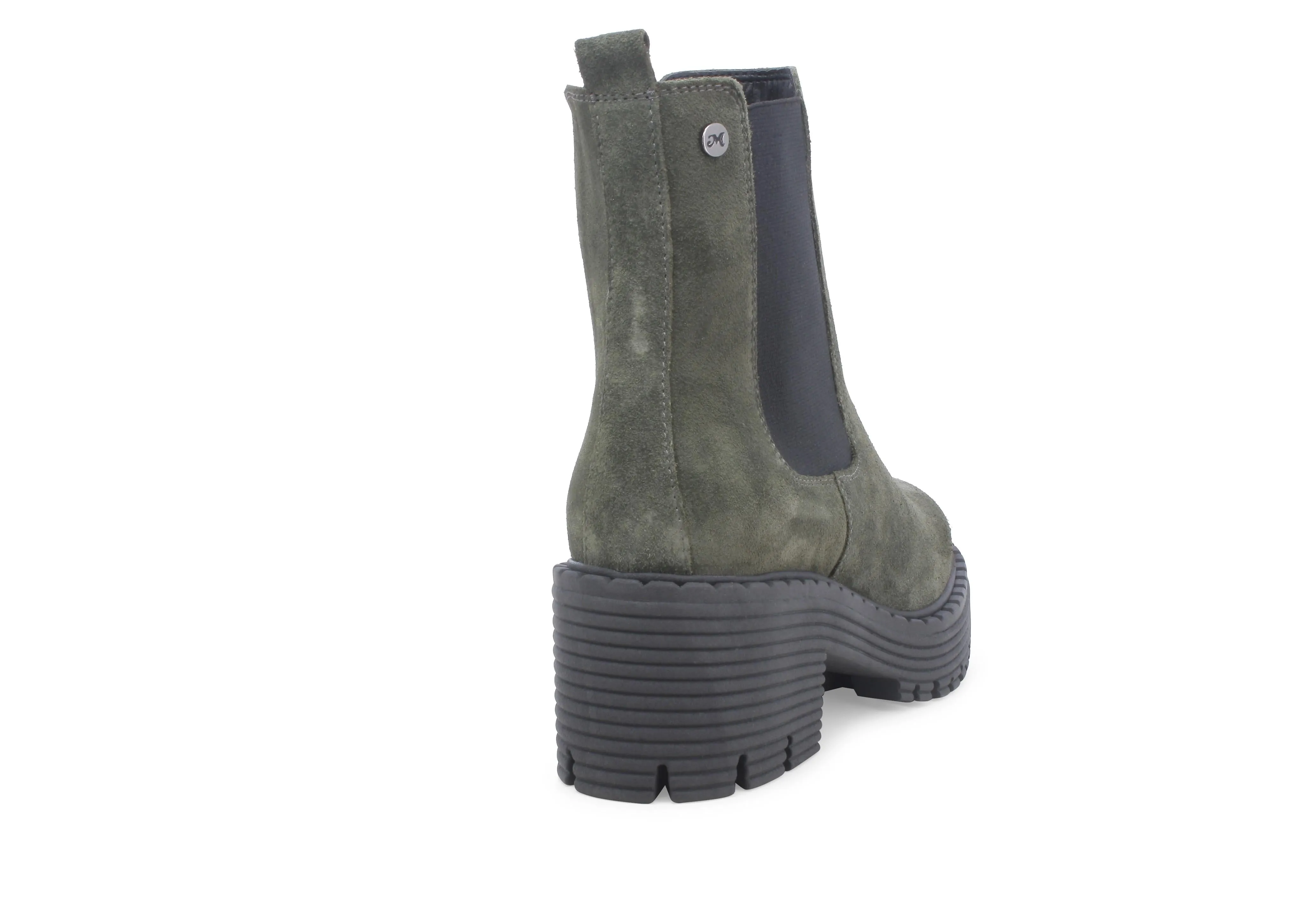 Melluso Stivaletti Invernali Chelsea Boots Camoscio