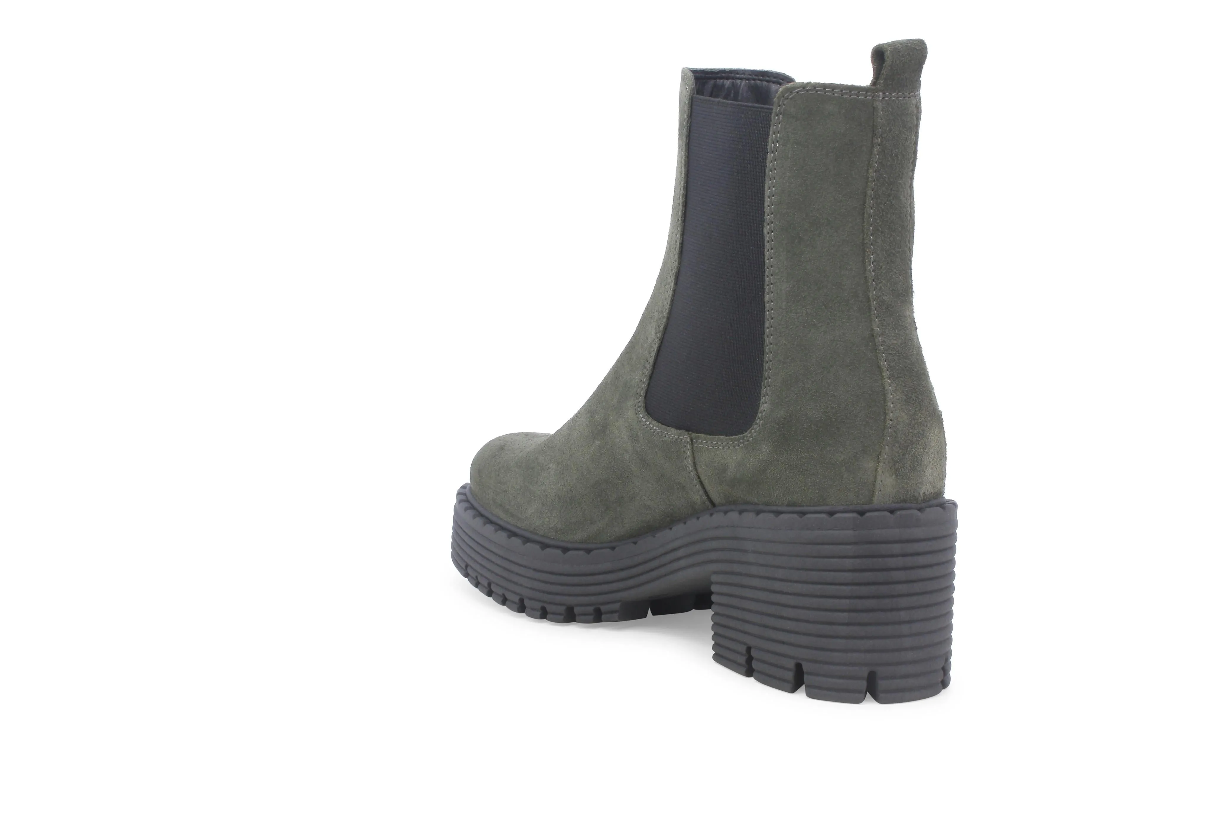 Melluso Stivaletti Invernali Chelsea Boots Camoscio