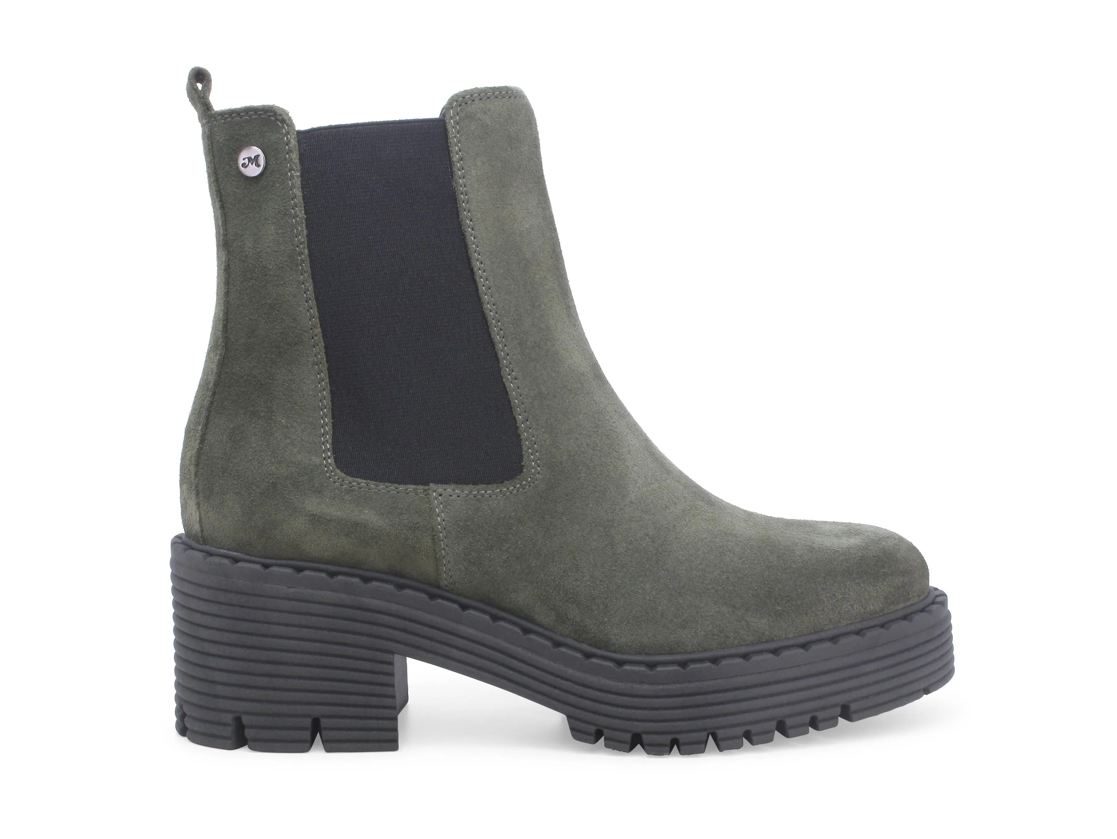 Melluso Stivaletti Invernali Chelsea Boots Camoscio