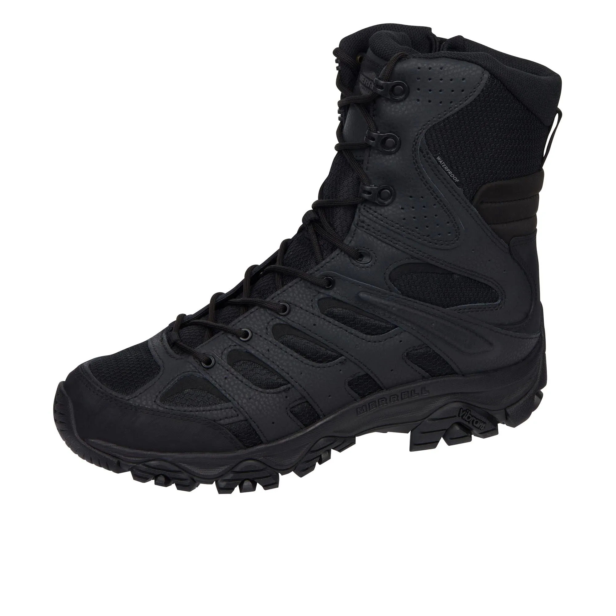 Merrell Work MOAB 3 8 Inch Tactical Zip Black