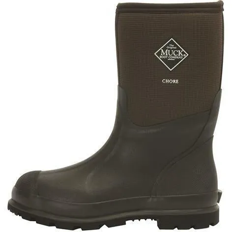 Muck Men's Chore XpressCool Mid 12" WP Wellington Rubber Work Boot - CMCT-900