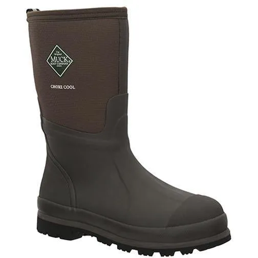 Muck Men's Chore XpressCool Mid 12" WP Wellington Rubber Work Boot - CMCT-900