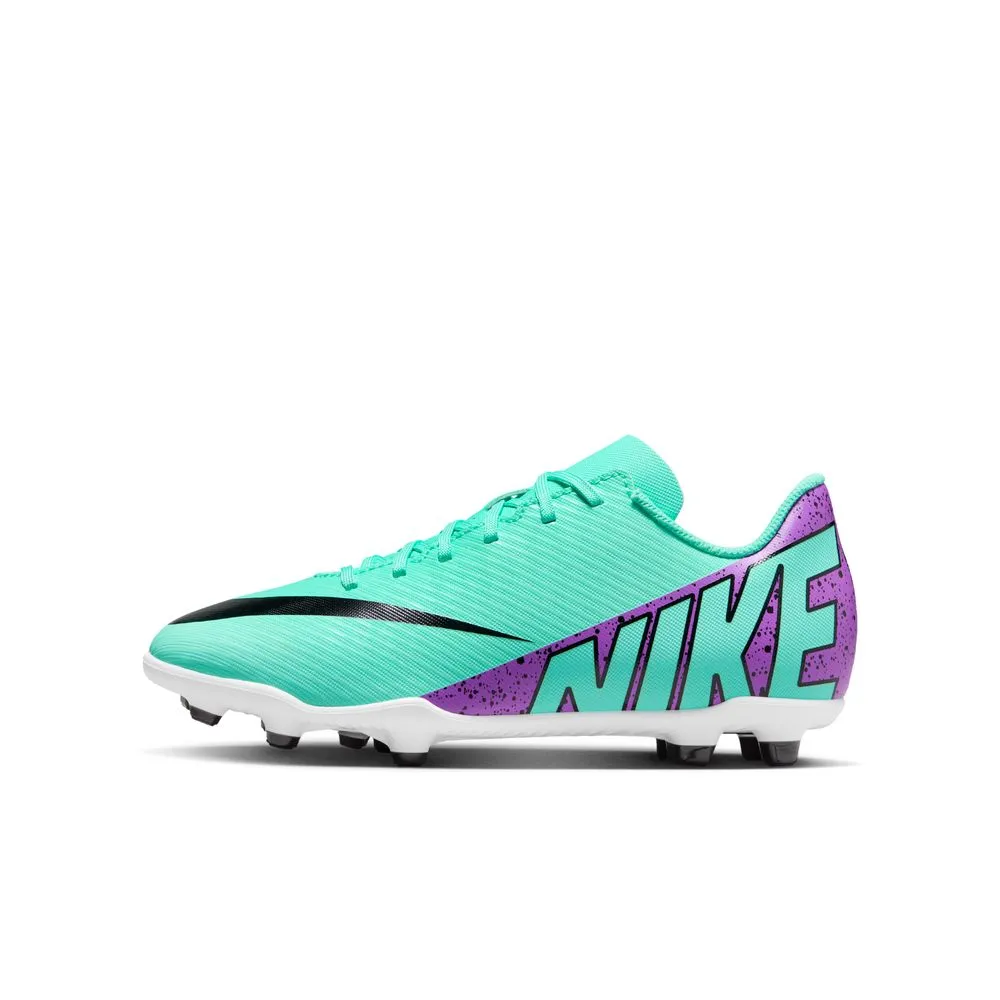 Nike Mercurial Vapor 15 Club FG/MG Jnr Football Boots (Hyper Turquoise/Fuschia Dream/Black)