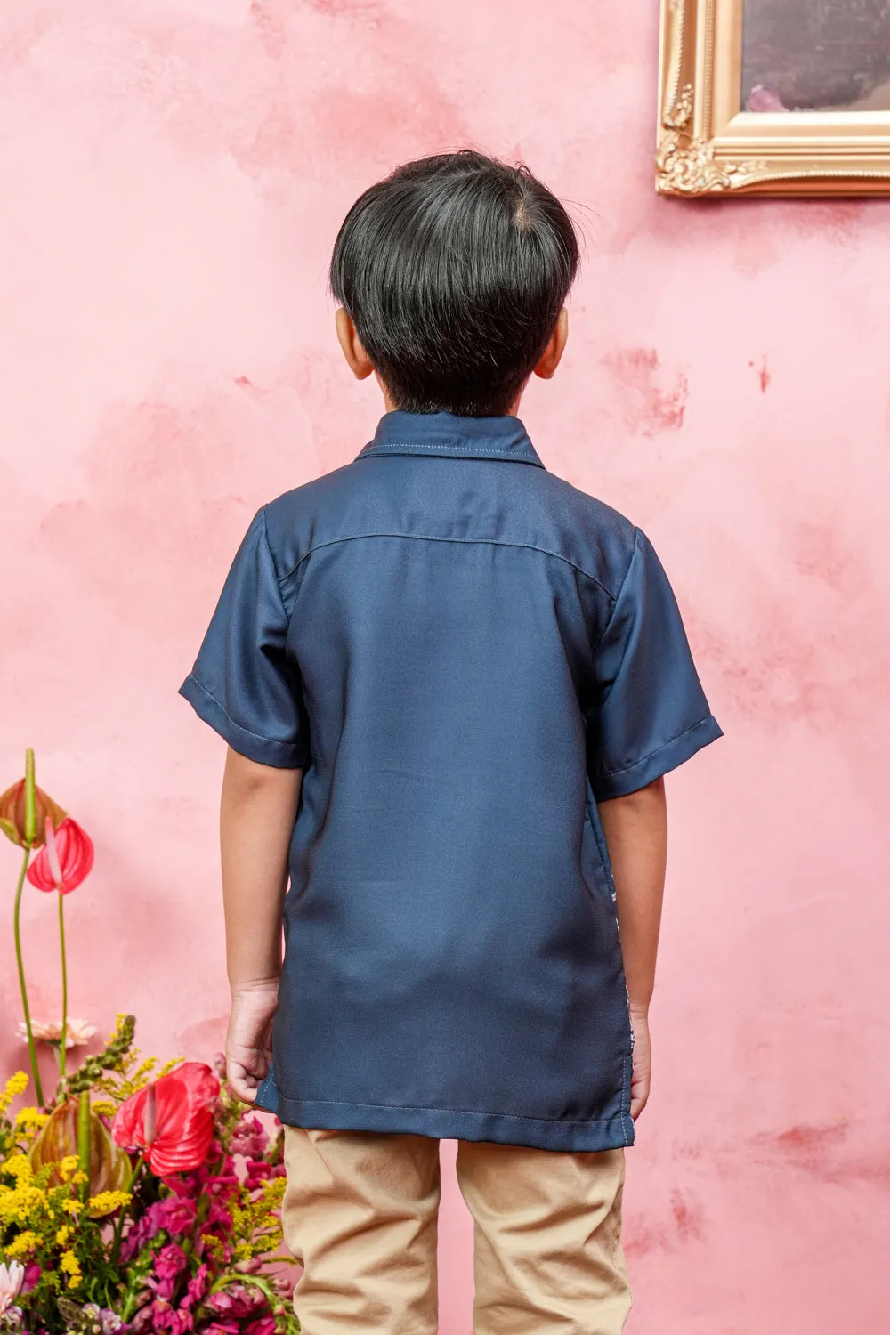 Ornella Shirt Boy Admiral Navy