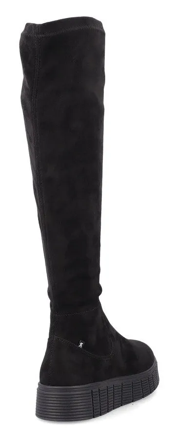 Rieker Evolution W1080-00 Womens Knee High Boot