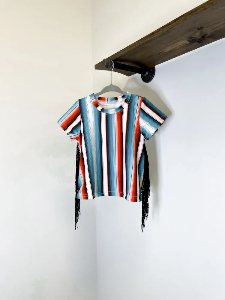 Serape T-Shirt Dress