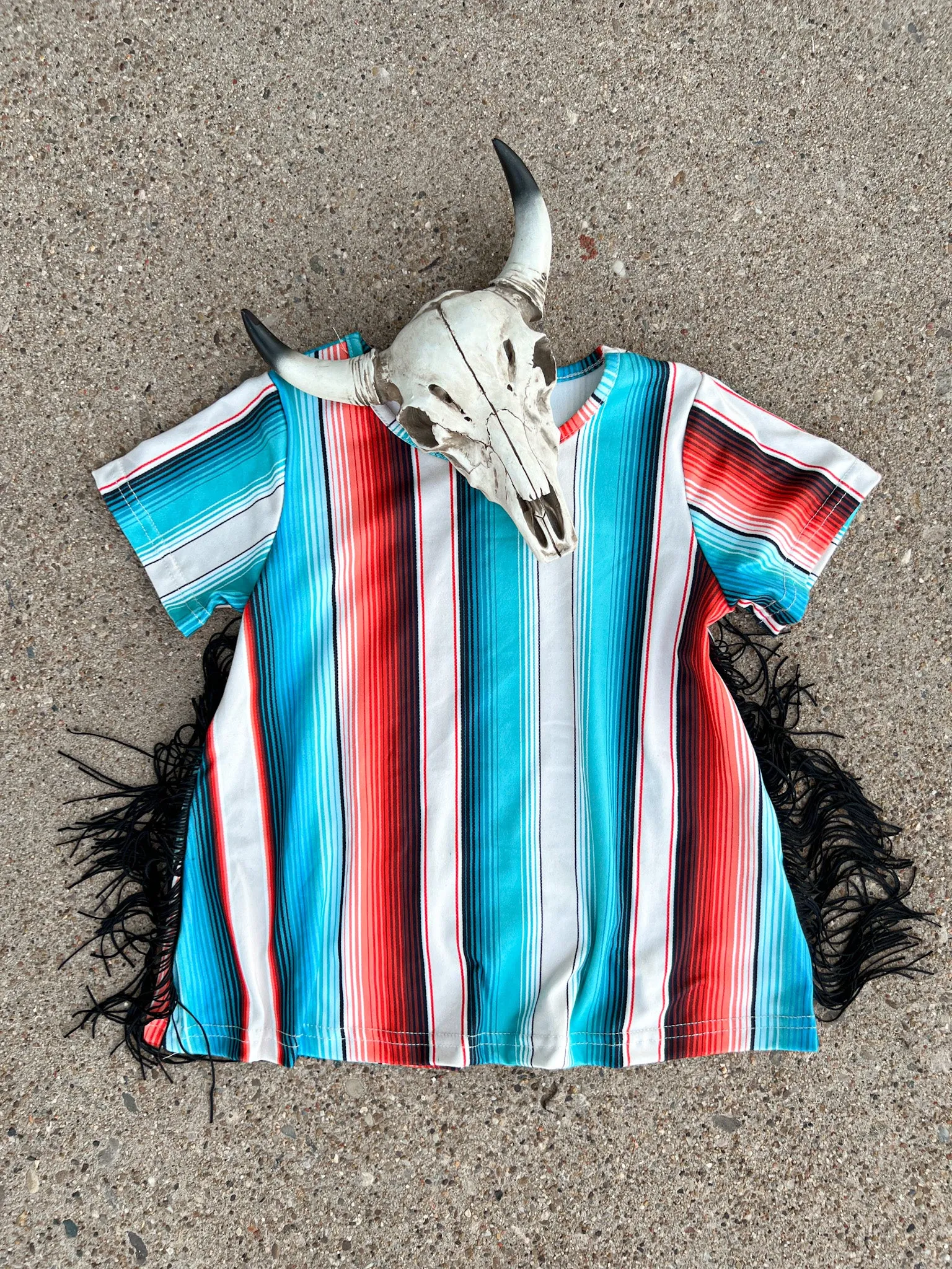 Serape T-Shirt Dress