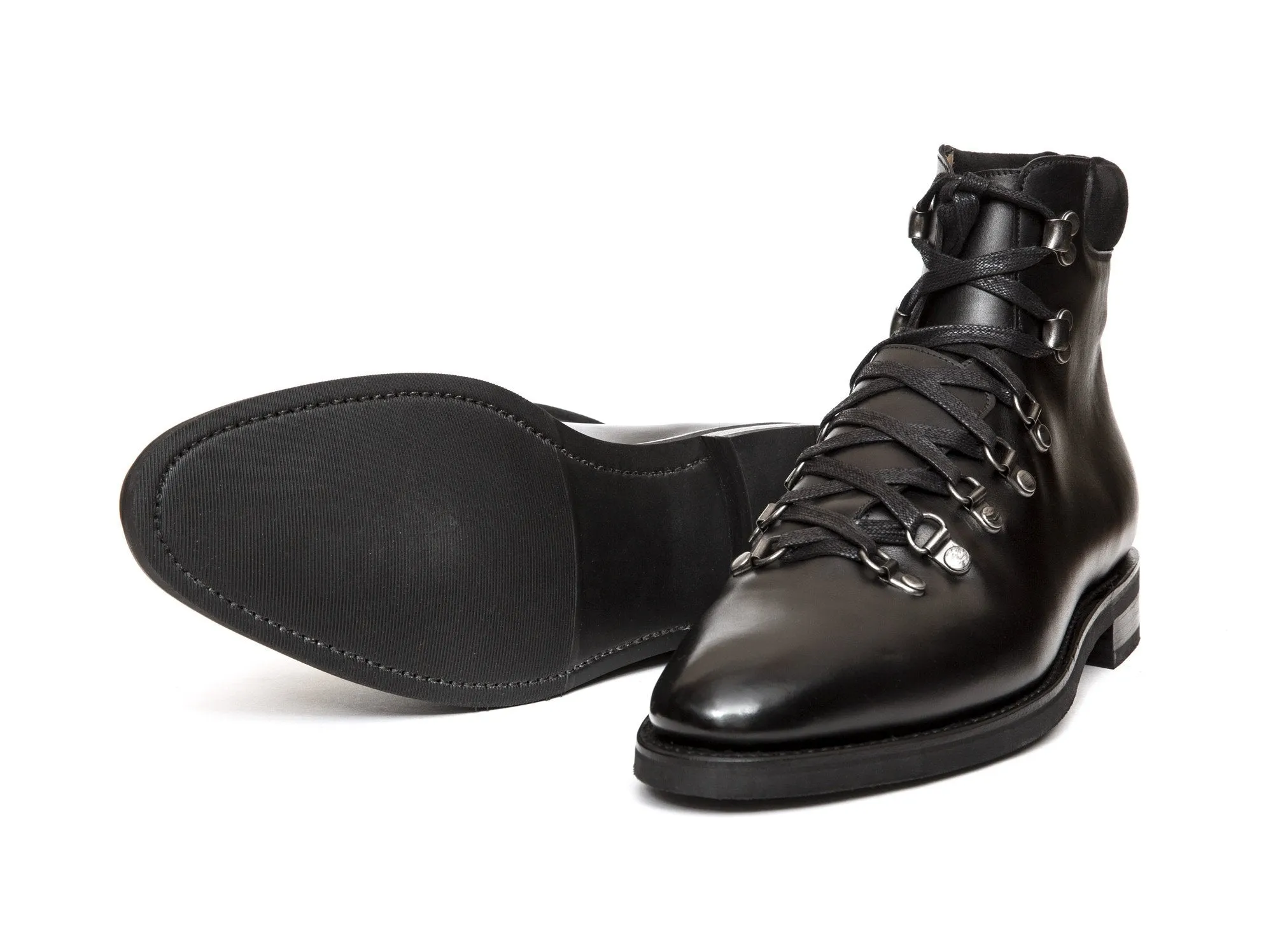 Snoqualmie - MTO - Black Calf - TMG Last - City Rubber Sole