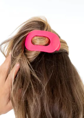 Teleties Flat Round Hair Clip- Small