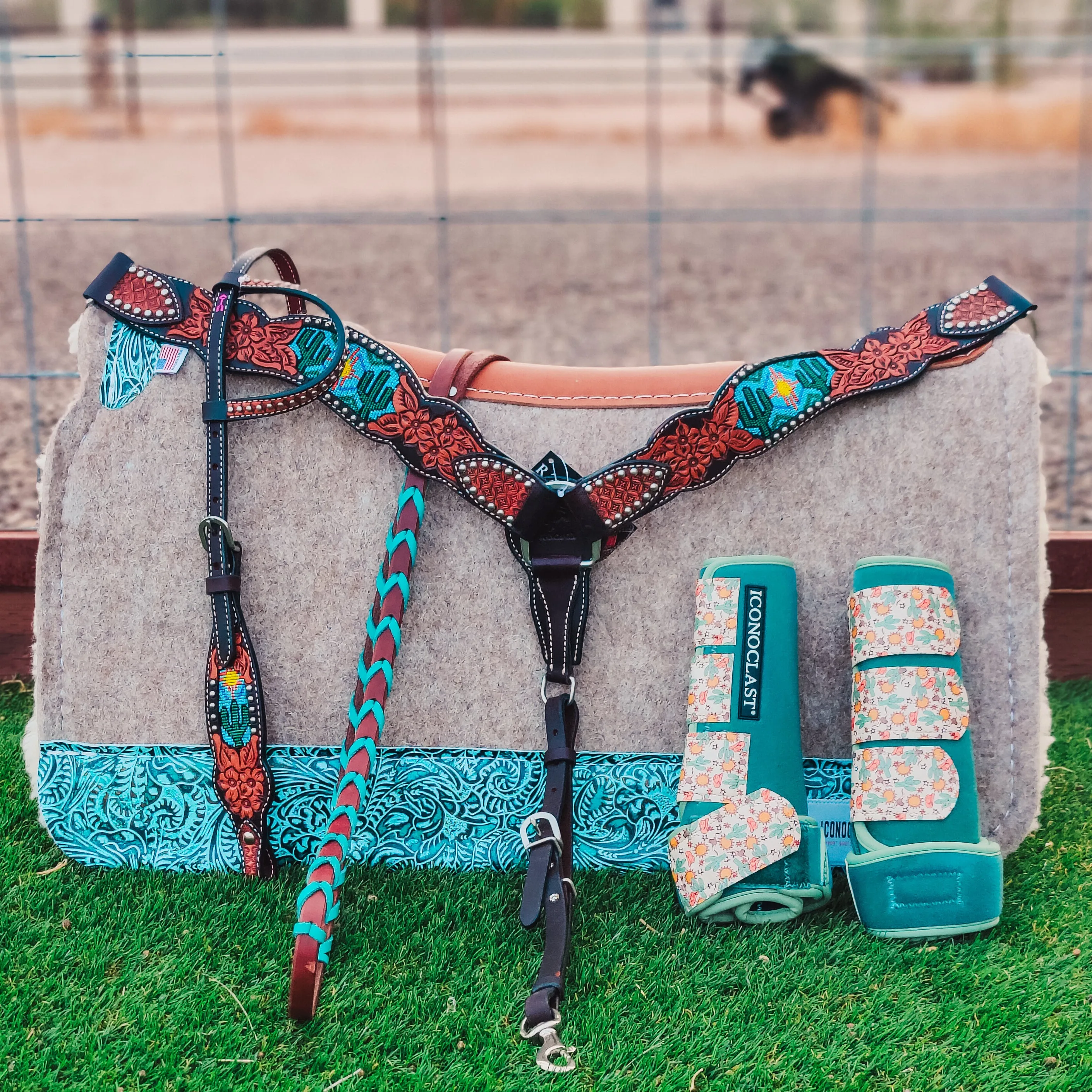 The Beaded Cactus Tack Collection