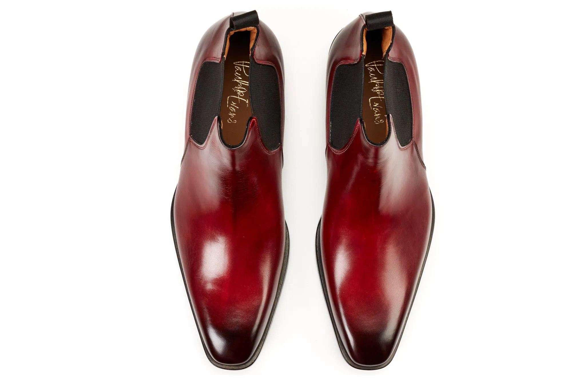 The Wayne Low-Cut Chelsea Boot - Oxblood